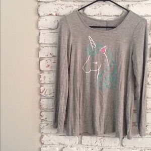 Justice girls long sleeved tee great condition